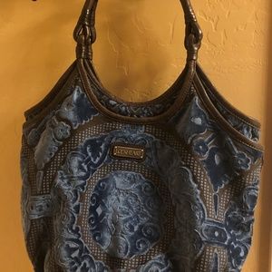 Lockheart Tapestry Hobo Handbag